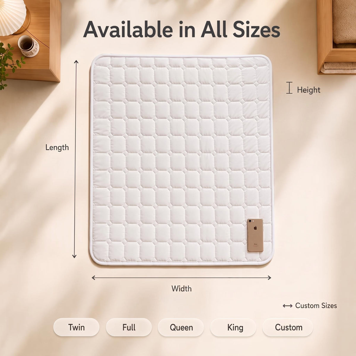 Hotel Mattress Protector | Custom Hospitality Bedding