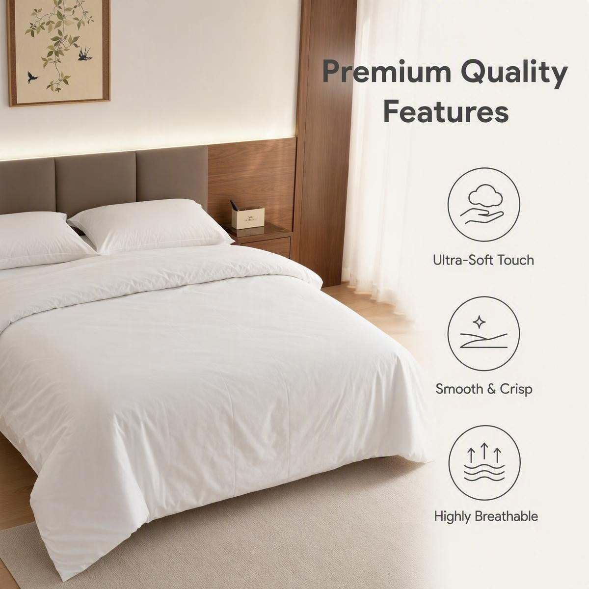 Hotel Duvet Cover | Custom Hospitality Bedding