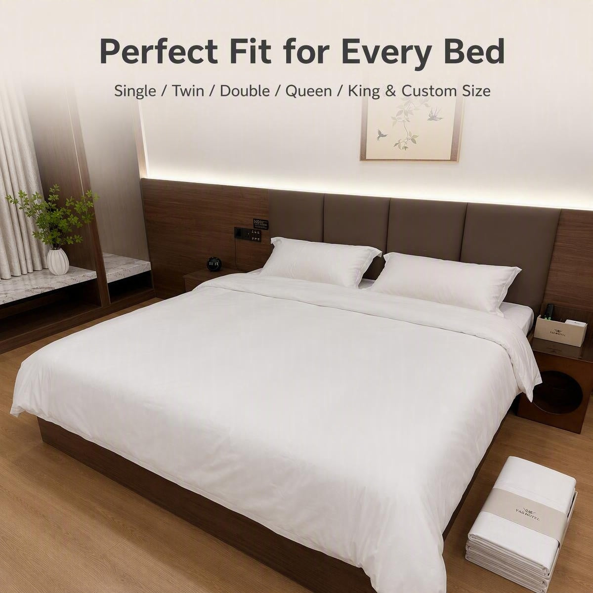 Hotel Duvet Cover | Custom Hospitality Bedding