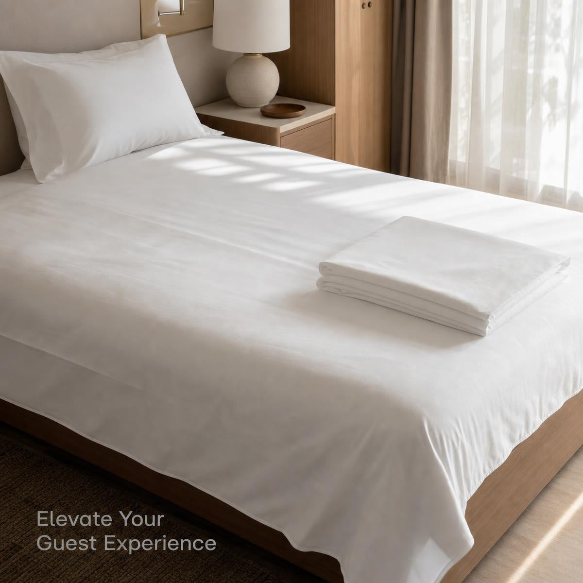 Hotel Bed Sheet | Custom Hospitality Bedding